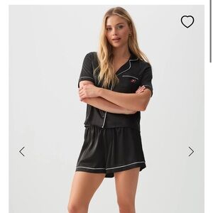 Ardene Black Pajama Set